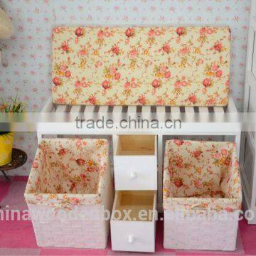 Wooden Two-doors Storage Cabinet photo-2