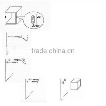 FRENCH PROVINCIALS WALL MOUNTED ENTRYWAY CUBBY SHELF photo-2