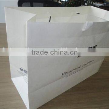 Free Sample Warp and Weft Paper Material New Design Custom Cheap Recycel Ribbon Handle Snack Raw Materials of Paper Bag photo-4