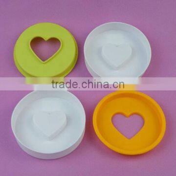 Hot Sale Round Plastic Soap Dish /plastic Soap Tray /plastic Soap Case Can be Printed Logo photo-2