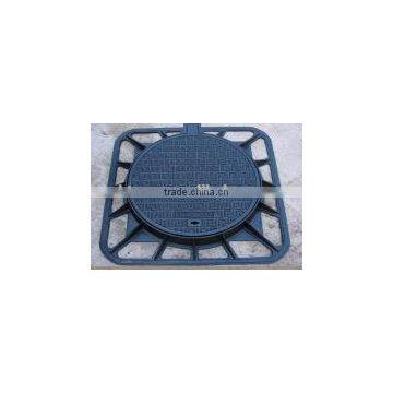 Cheap China Factory Heavy Duty Ductile Iron Manhole Cover With Frame photo-3
