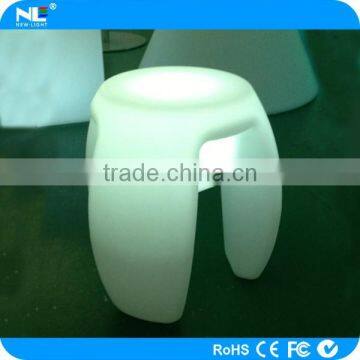 Elegant Plastic LED Three-legged Decorative Bar Stools / 3D Colorful LED Magic Lighted Stool photo-3