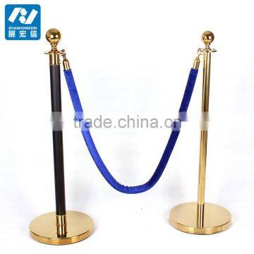 Black Gold Rope Stanchion photo-3