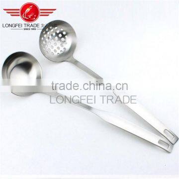 Non-magnet 201 Stainless Steel Kitchen Skimmer & Soup Ladle of Kitchen Utensils