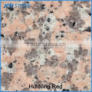 China Huidong red cheap granite slabs tiles steps risers treads