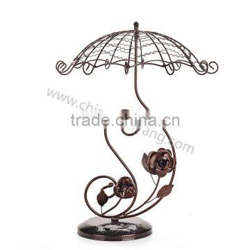 Flower Umbrella Shape Metal Jewelry Display Stand for Earring photo-4