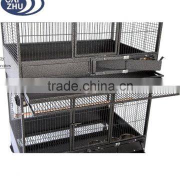 NEW Large Triple Stackers Wrought Iron Breeding Breeder Parrot Aviary Bird Cage photo-3
