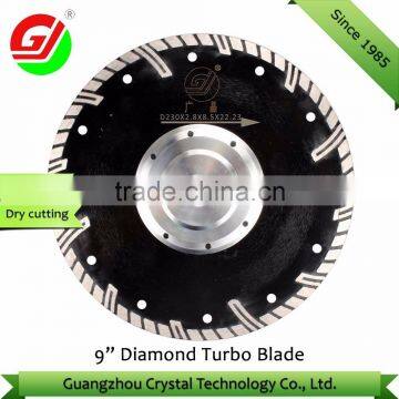 9" Turbo Rim Diamond Saw Blades With Flange Smooth and Fast Cutting Blade photo-3
