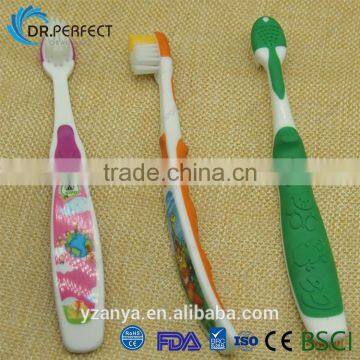 Kids Animal Rubber Handle Soft DuPont Nylon Bristle Kid Toothbrush photo-2
