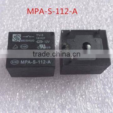 MPA-S-112-A relay 12v 10a 4-pin relay