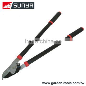 Compound action anvil steel lopper