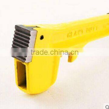 Heavy Duty Pipe Wrench With Sticky Plastic Handle photo-3