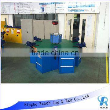 Factory Sale Anti-static Top Hexagonal Steel Workbench photo-6