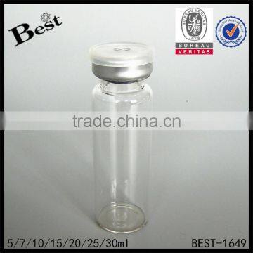 3ml Mini Glass Test Tube Science With Rubber Cork for Laboratory Use photo-3