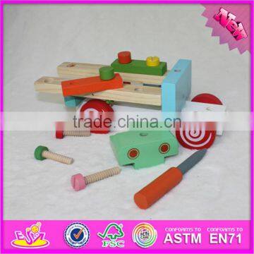 2016 Best Design Educational Children Wooden Toy Screws for Sale W03C026 photo-5