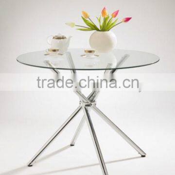 round glass dining bar table