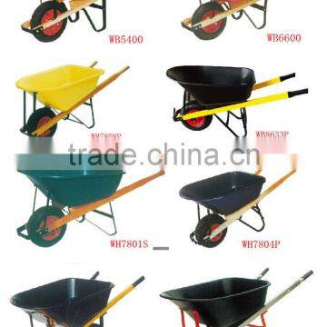 Heavy Duty High Quality PP Tray Pneumatic Wheel Wheelbarrow WB8633 photo-3