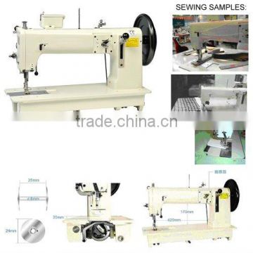 Long Arm, Flat Bed, Unison-Feed, Extra Heavy Duty, Lockstitch Sewing Machine