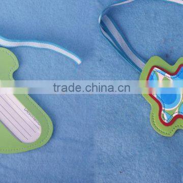 Custom Logo Leather Luggage Tag Name Tag photo-2