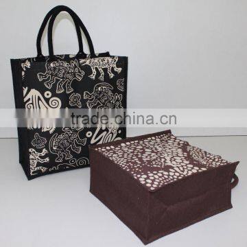 Hiquality Animal Print Bag - Made From 10 oz Laminated Canvas - Luxary Padded Rope Handle photo-3