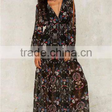 2017 Modern Fashion Printed Girls Dress Names With Pictures for Summer photo-2