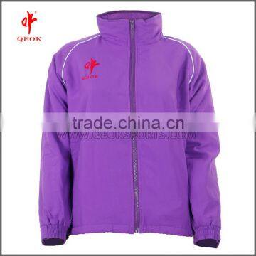 Custom purple fashion tracksuit jacket,,western fall softshell waterproof wears