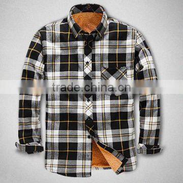 wholesale flannel shirt thermal shirt plaid shirt