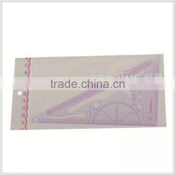 Kearing Brand Transparent Plastic Design &pattern Making Scale Ruler, Fashion Design Scale Ruler #8345 photo-2