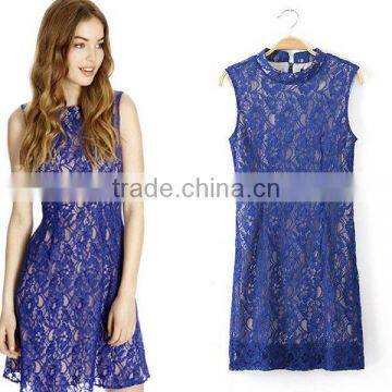 HD-D228 elegant lace women dress/OEM ladies dress