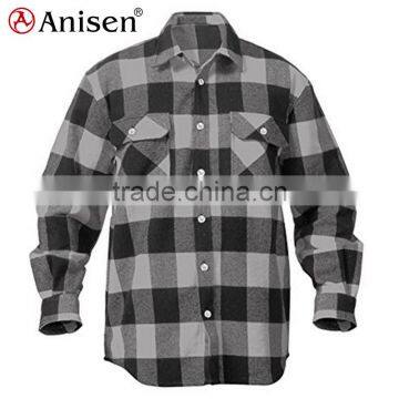 Wholesale Promotion Fleece Men Plaids Jacket photo-3