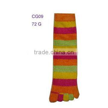 cotton five-toe socks/socking/sox