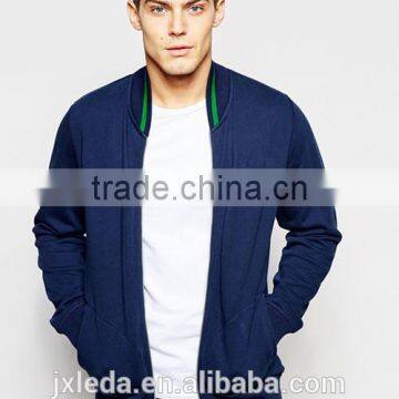 Blue fleece track jacket, sports jacket men