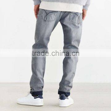 2016 Plain Fashion Men Jeans Pants Price Wholesale in Bulk photo-2