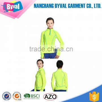 Wholesale Half Zip T-shirt Long Sleeve Breathable Sportwear With Zip For Men And Women photo-4