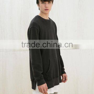 Popular Stylish Custom Fancy Crewneck Sweatshirt With Pockets photo-2