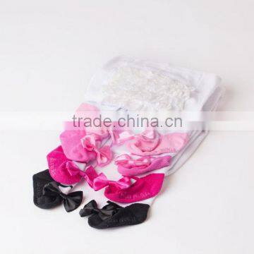 Ruffle Bum Baby Tights With Mary Jane Bow Shoes Bubble Gum Pink Cotton Leg Warmer for Baby photo-4