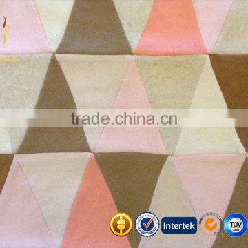 Pink Beige Triangle Baby Cashmere Security Blanket photo-2