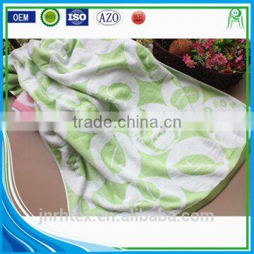 Custom Brand Jacquard Woven Logo Bath Towels photo-2