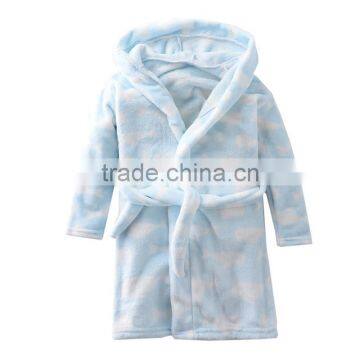 S65418A Cotton Worsted Flannel Children's Bathrobes photo-5