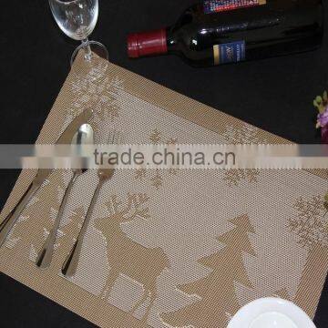 Eco-friendly Plain PVC Christmas Placemats photo-2
