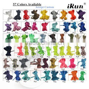 Plain Sneaker Shoelaces~Flat Coloured Shoe Laces~Colours Football Boots Train Shoelaces~NO MOQ~57 Colors Available~Accept Custom photo-6