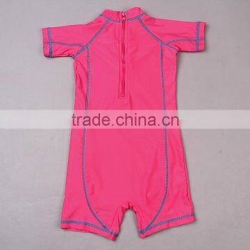 2016 Fashion Girl Swimwear One Piece Bathing Suits Girls And Stawberry Hot Pink Children Swimwear Kids Swimming Suit SR40417-13 photo-2