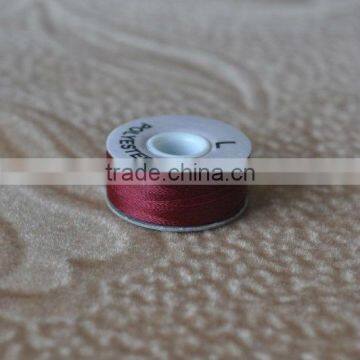 Red Cardboard 75D/2 Prewound Bobbin Thread