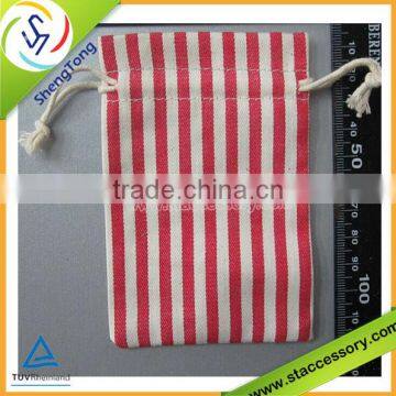 2015 Fashion Canvas Drawstring Bag Wholesale Canvas Bag photo-2