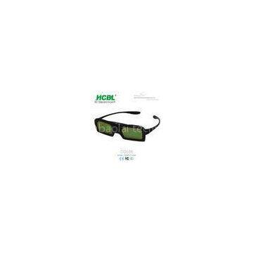 DLP Link Universal Active Shutter 3D Glasses With Rechargable Battery / Logo Print