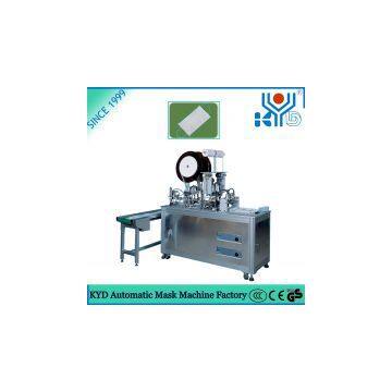 Inside ear-loop welding machine.