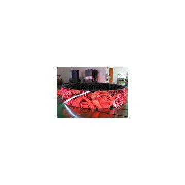 High Resolution P10 3in1 SMD Stereo Round / Arch Led Irregular Outdoor Display Board