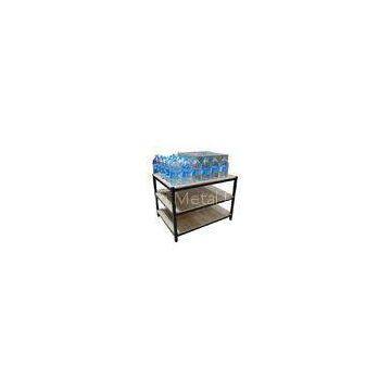 Custom Iron + Wood Checkout Counter Display Table 1200900900mm