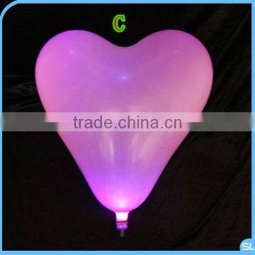 New Heart Shape LED Light Latex Balloon Flashing Balloon Party Decoration Valentine's Day Gifts photo-4