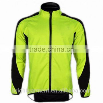 Fashion Yellow Men and Women Breathable and Windproof Outdoor Cycling Jacket and Pant